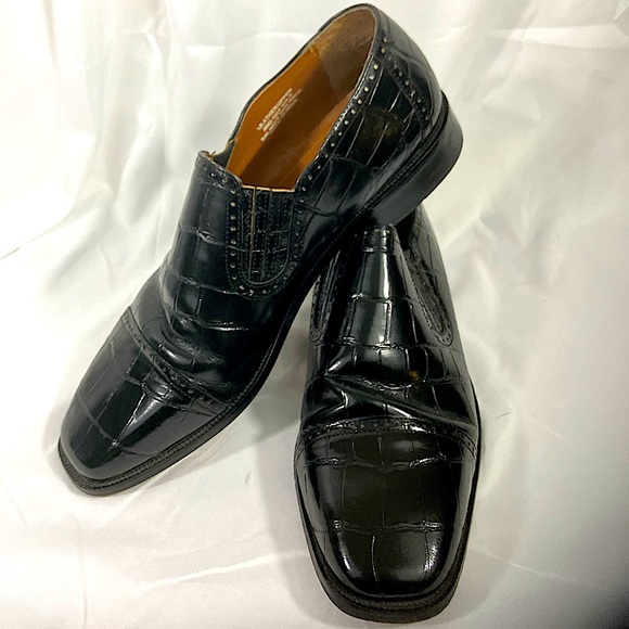 Stacy Adams Loafers, Size 11’ Men Dress Shoes, color jet black, main image 9